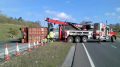 wrecker on A34