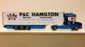 Scania T cab & fridge trailer 1:24 scale